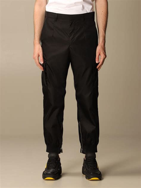 prada mens trousers